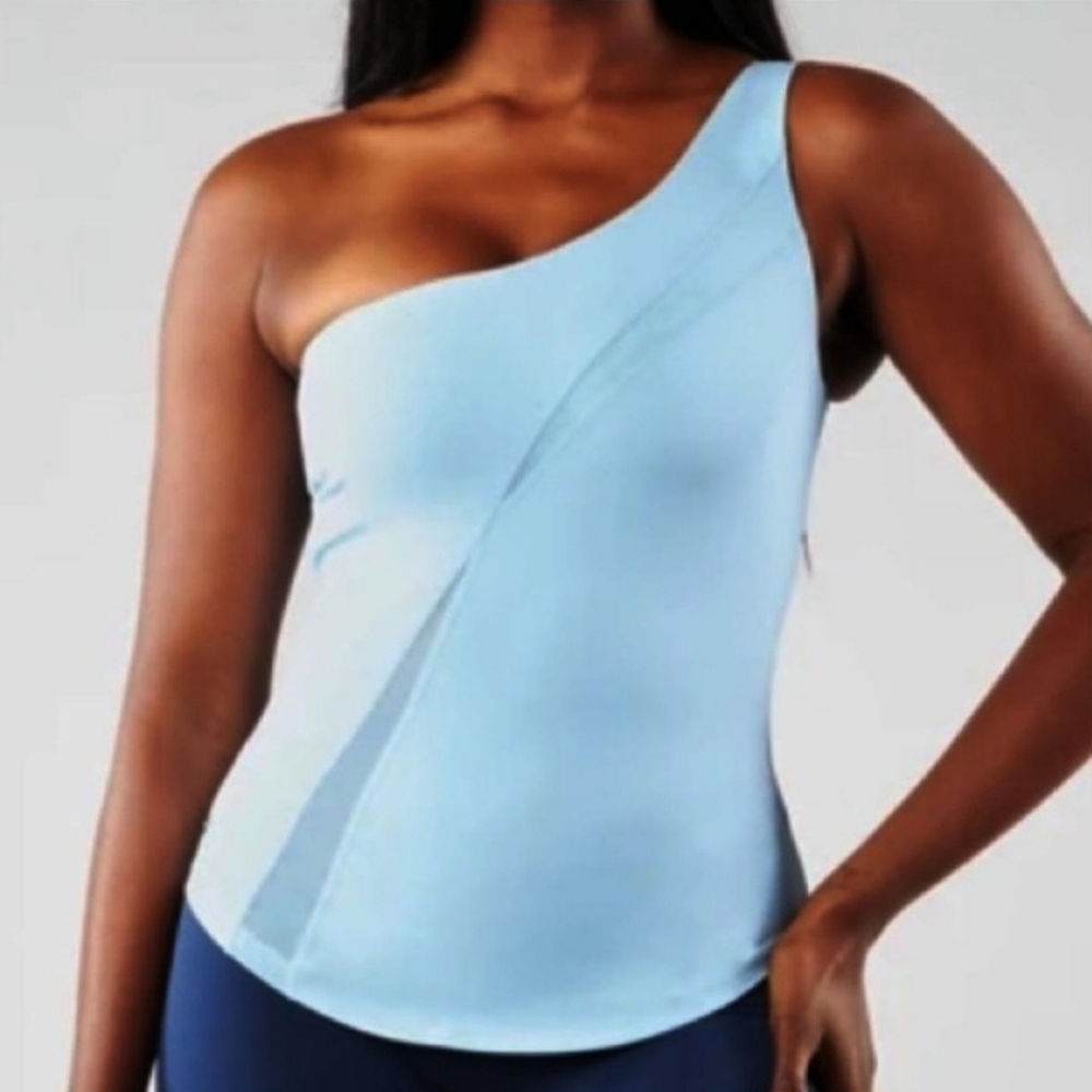 One shoulder Buffbunny workout top